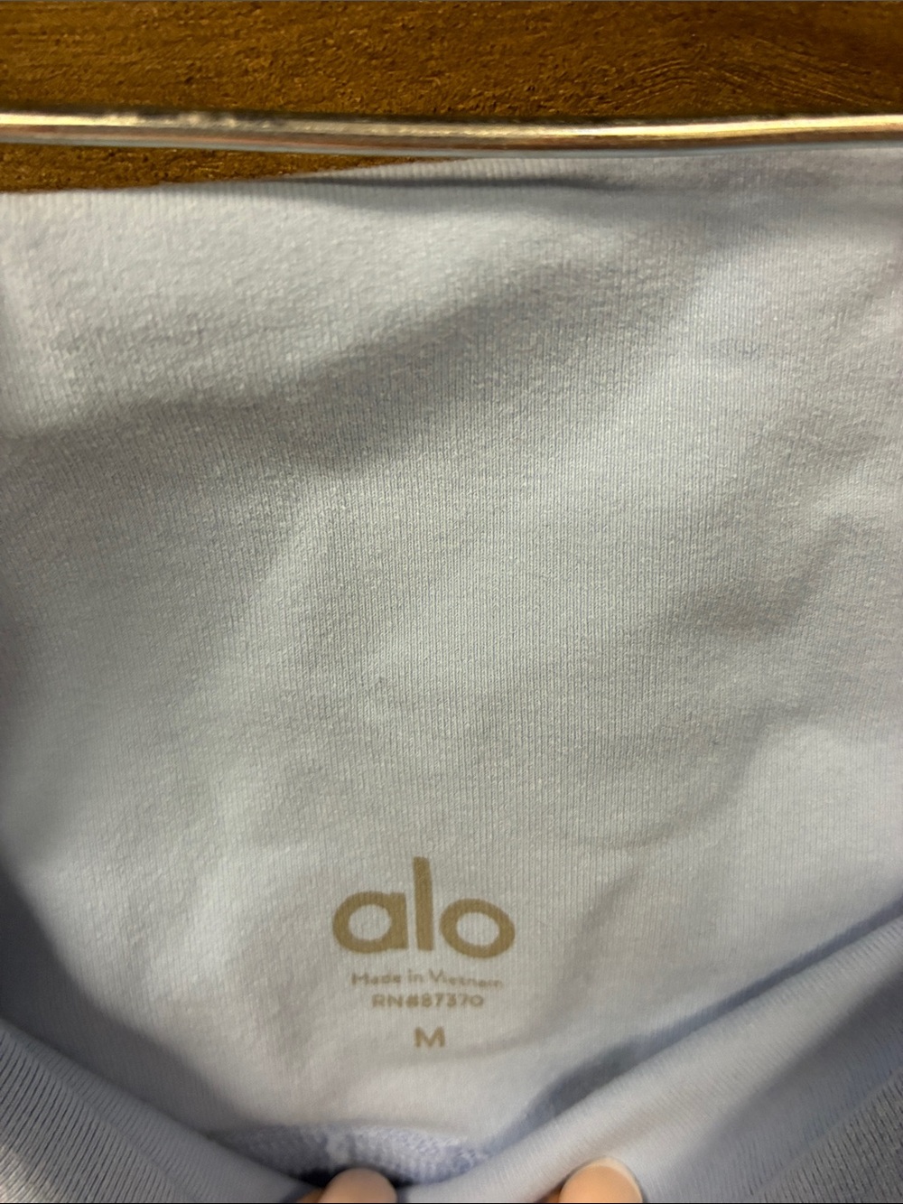 ALO Yoga Light Blue Leggings - Women's - Picture 2 of 3